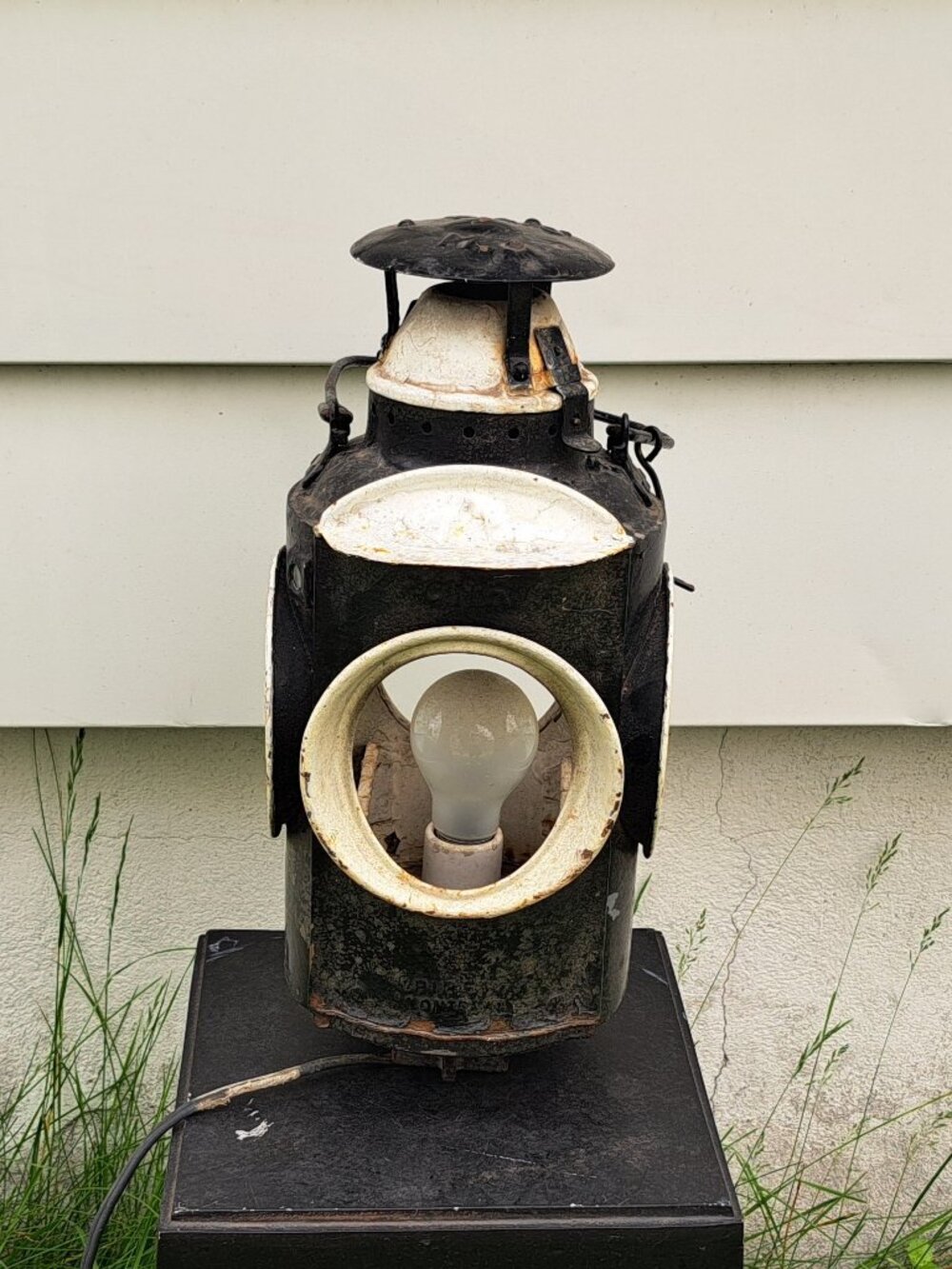 Railroad Lantern By Hiram Piper No 12 CPR Standard Canadian National Railway